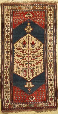 Kurdische Dorfteppich, Persien, um 1900, Wolle auf Wolle, ca. 230 x 130 cm, EHZ: 2-3