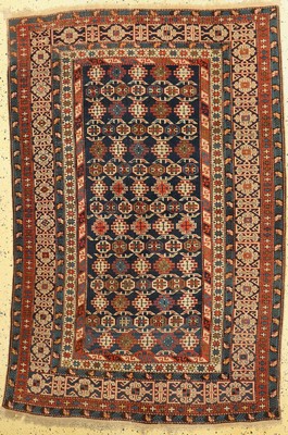 Antiker Chichi, Kaukasus, 19.Jhd, Wolle aufWolle, ca. 182 x 118 cm, EHZ: 2-3