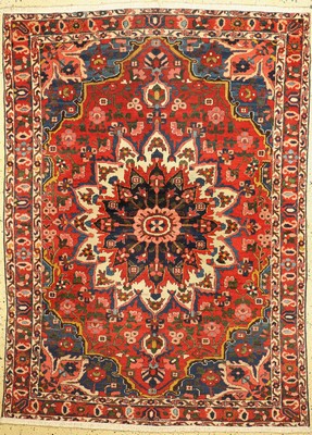 Bachtiar, Persien, ca. 60 Jahre, Wolle auf Baumwolle, ca. 234 x 173 cm, EHZ: 2-3, verkürzt