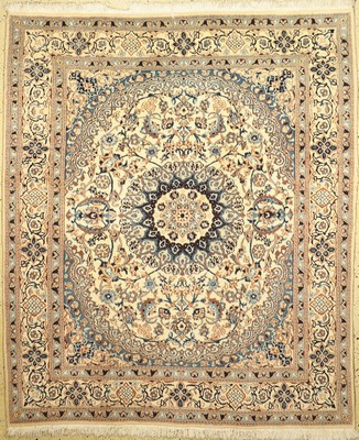 Nain, Persien, ca. 40 Jahre, Wolle auf Baumwolle, ca. 240 x 202 cm, EHZ: 2
