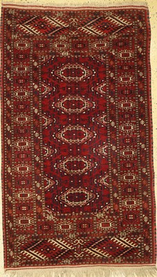 Yomud alt, Turkmenistan, um 1920/1930, Wolle auf Wolle, ca. 175 x 105 cm, EHZ: 2