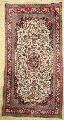 Bidjar fein, Persien, ca. 50 Jahre, Korkwolle auf Baumwolle, ca. 250 x 130 cm, EHZ: 1-2