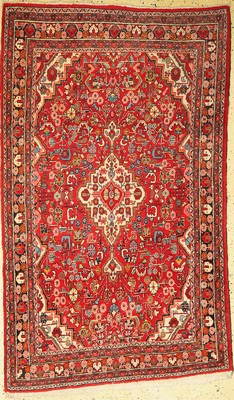 Bidjar alt, Persien, um 1960, Wolle auf Baumwolle, ca. 212 x 130 cm, fleckig, EHZ: 1-2
