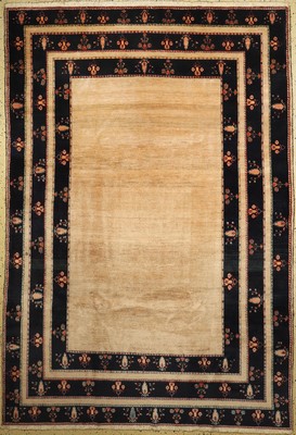 Gabbeh fein Loribaft, Persien, Naturfarben,ca. 30 Jahre, Korkwolle auf Wolle, ca. 300 x 210 cm, EHZ: 1(gebraucht).