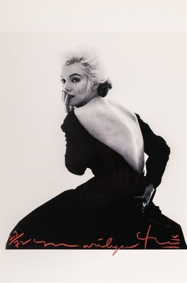Bert Stern, 1929 - 2013 New York, Marilyn in Dior-Dress, Fotografie auf dickem mattem Fotopapier, hochwertiger Pigment-Druck vom Künstler ...