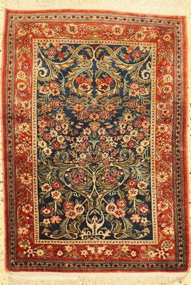 Hereke Seide fein, Türkei, um 1940, reine Naturseide, ca. 94 x 65 cm, EHZ: 2
