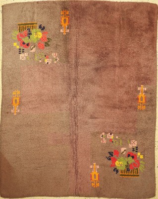 Wollteppich, Europa, um 1950, Wolle auf Baumwolle, ca. 235 x 188 cm, EHZ: 2
