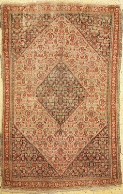 Antiker Malayer, Persien, 19.Jhd, Wolle aufBaumwolle, ca. 200 x 125 cm, EHZ: 4
