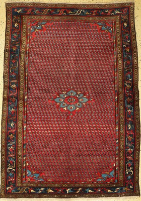 Enjelas, Persien, ca. 50 Jahre, Wolle auf Baumwolle, ca. 204 x 146 cm, EHZ: 2