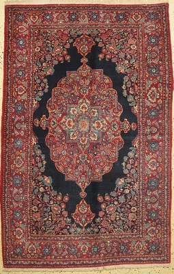 Khorasan alt, Persien, um 1940, Wolle auf Baumwolle, ca. 225 x 146 cm, EHZ: 2(restauriert)