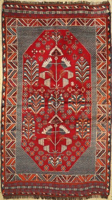 Ghaschgai alt, Persien, um 1940, Wolle auf Wolle, ca. 283 x 162 cm, EHZ: 2
