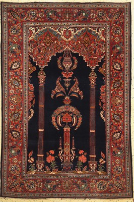 Keschan Kork fein, Persien, um 1920/1930, Korkwolle auf Baumwolle, ca. 195 x 135 cm, EHZ: 2
