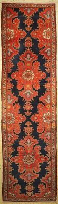 Antiker Hamadan, Persien, um 1910, Wolle auf Baumwolle, ca. 405 x 112 cm, EHZ: 2