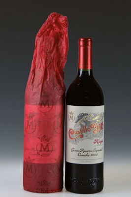 2 Flaschen 2000 Castillo Ygay, Bodegas Marques de Murrieta, Gran Reserva Especial, La Rioja, ca. 750ml, 13,5% Vol., High Fill, guter Erhaltungszustand
