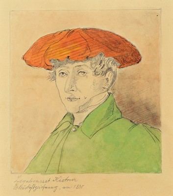 Friedrich Preller d. Ältere (1804 Eisenach - 1878 Weimar), Johann Christian Ernst Friedrich Preller der Ältere war Maler, Radierer u. ab 1844 ...