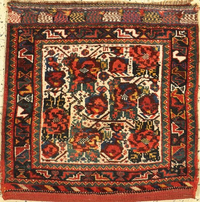 Ghaschgai offene Tasche, Persien, um 1900, Wolle auf Wolle, ca. 69 x 67 cm, EHZ: 2