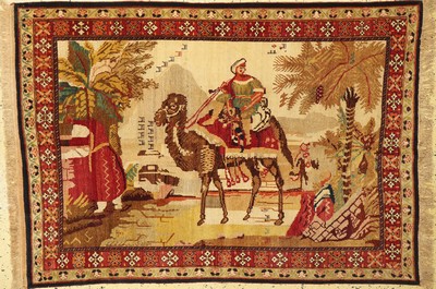 Karabagh alt, Kaukasus, um 1940/1950, Wolleauf Baumwolle, ca. 180 x 130 cm, EHZ: 1, fachkundig gereinigt