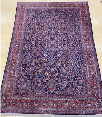 Keschan Kork Palastteppich, Persien, um 1920/1930, Korkwolle auf Baumwolle, ca. 540 x 370 cm, EHZ: 2