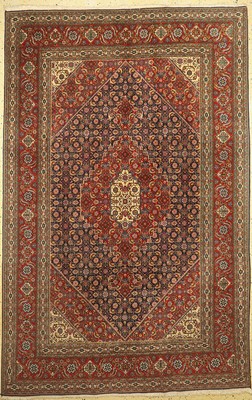 Täbriz(40 Raj), Persien, um 1950, Wolle aufBaumwolle, ca. 315 x 202 cm, EHZ: 3, (gleichmäßig dünn)