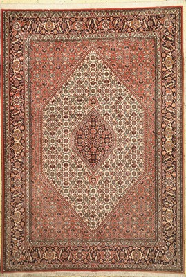 Bidjar, Persien, ca. 50 Jahre, Wolle auf Baumwolle, ca. 245 x 172 cm, EHZ: 1-2