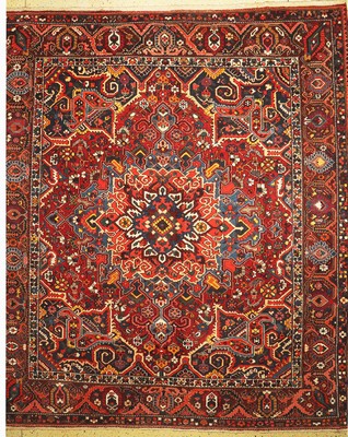 Bachtiar alt, Persien, um 1940, Wolle auf Baumwolle, ca. 370 x 330 cm, EHZ: 1-2