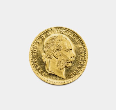 Goldmünze, 1 Dukat, Österreich-Ungarn, 1915, Franz Joseph I., offizielle Nachprägung