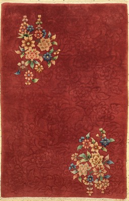 Peking alt, China, um 1930, Wolle auf Baumwolle, ca. 137 x 90 cm, EHZ: 1-2