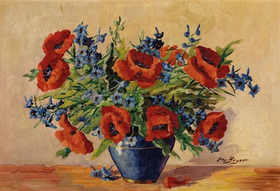 Otto Beyer, 1885 Kattowitz-1962 Berlin, Studium an der Kunsthochschule Breslau und an der Akademie Königsberg, Beteiligung an der Leipziger ...