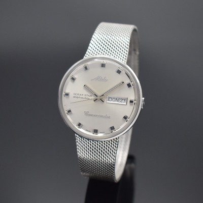 MIDO Commander Herrenarmbanduhr Serie Ocean Star Datoday Referenz 636-8429, Automatik, Edelstahlgeh. inkl. orig. Edelstahlband, Aquadura-Prinzip, ...