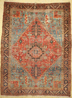Antiker Heriz, Persien, 19.Jhd, Wolle auf Baumwolle, ca. 315 x 232 cm, EHZ: 4