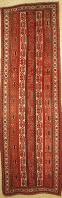 Karabagh antik, Kaukasus, um 1900, Wolle auf Wolle, ca. 360 x 114 cm, EHZ: 3