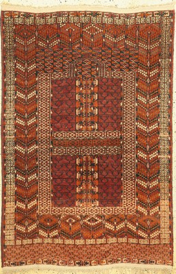 Buchara alt, Rußland, um 1950, Wolle auf Wolle, ca. 160 x 106 cm, EHZ: 2