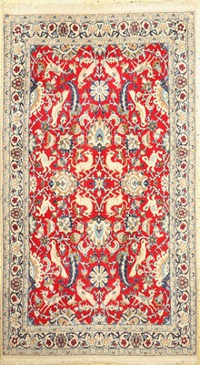 Nain, Persien, ca. 40 Jahre, Wolle auf Baumwolle, ca. 210 x 120 cm, EHZ: 1-2