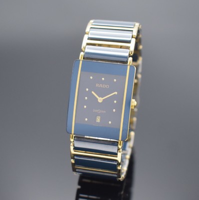 RADO Diastar Damenarmbanduhr Referenz 160.0381.3, Schweiz um 2005, quarz, verg. Gehäuse, Boden 4-fach verschr., verg. Gliederband mit ...