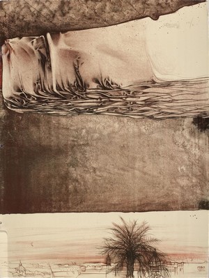 Bruno Bruni, geb. 1935, Konvolut aus 4 Steinlithografien, auf Büttenkarton mit dem vollen Schöpfrand, aus dem Mappenwerk "Quaderno di ...