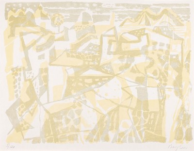 Eduard Bargheer, 1901 in Finkenwerder, Hamburg-1979 in Blankenese, Hamburg, Konvolut aus 2 Lithografien, aus dem Mappenwerk "Ischia", aus ...