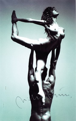 Dieter Blum, geb. 1926, Offset auf Papier, handsign., unter Glas, gesamt ca. 63x53 cm