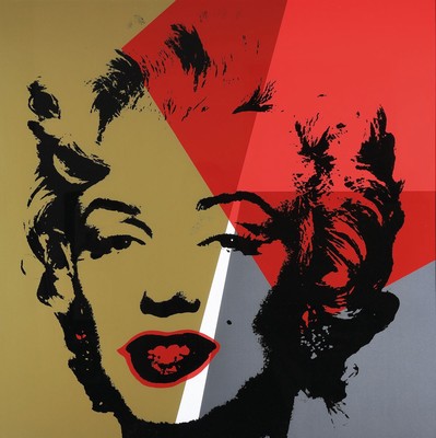 Nach Andy Warhol, Sunday B.Morning- rückseitig mit Stempel des Hrsg und dem Zusatz "Fill in your own signature", num., Blattmaß 91,5x91,5 ...