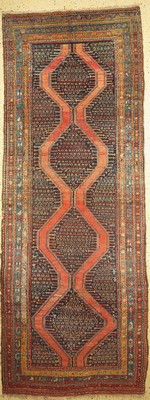 Antiker Kordi, Persien, 19.Jhd, Wolle auf Wolle, ca. 375 x 137 cm, EHZ: 4