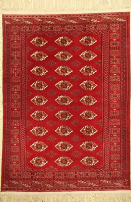 Torkmen fein, Persien, ca. 50 Jahre, Wolle auf Baumwolle, ca. 193 x 136 cm, EHZ: 1-2