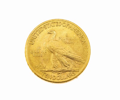 Goldmünze 10 Dollar, USA 1932, Indian Head,Seeadler, In God We Trust