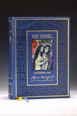 Die Bibel, illustriert von Marc Chagall (1887 -1985), Augsburg, Pattloch 1990, 353 S. + Anhang, zahlreiche Farbabbildungen Chagalls, ...