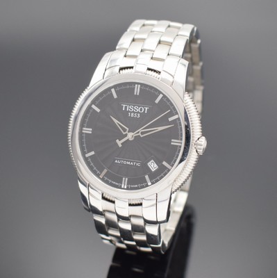 TISSOT Armbanduhr Ballade 3 Referenz R463/363, Automatik, Schweiz um 2000, Edelstahlgeh. inkl. Gliederband m. dopp. Faltschl., beids. vergl., Boden ...
