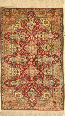 Kayseri Seide fein, Türkei, um 1940, reine Naturseide, ca. 120 x 77 cm, EHZ: 1(gebraucht)