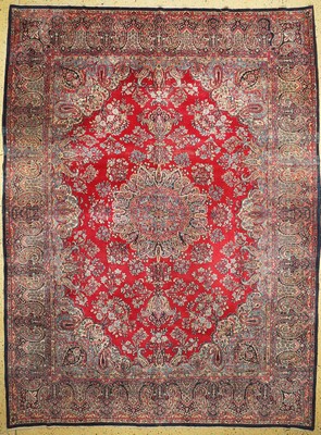 Kerman Lawar, Persien, Wolle auf Baumwolle , ca. 400 x 300 cm, EHZ: 3