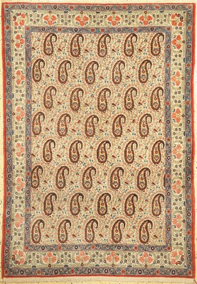 Ghom alt, Persien, um 1930, Wolle auf Baumwolle, ca. 200 x 141 cm, EHZ: 1-2