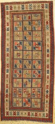 Kazak antik, Kaukasus, 19.Jhd, Wolle auf Wolle, ca. 224 x 102 cm, EHZ: 3
