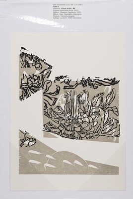 HAP Grieshaber, 1909 - 1981, 14 Holzschnitte unsigniert, Editeur Claasen Hamburg, Auflage 5000, u.a.: Täler I/II, Felder I/II/III/IV, Kirchenruine, ...