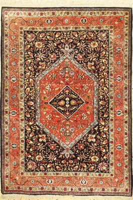 Ghom Seide, Persien, ca. 40 Jahre, reine Naturseide, ca. 153 x 107 cm, EHZ: 2