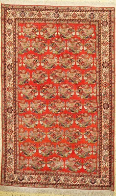 Bidjar Kork fein, Persien, ca. 50 Jahre, Korkwolle auf Baumwolle, ca. 225 x 142 cm, EHZ: 1-2